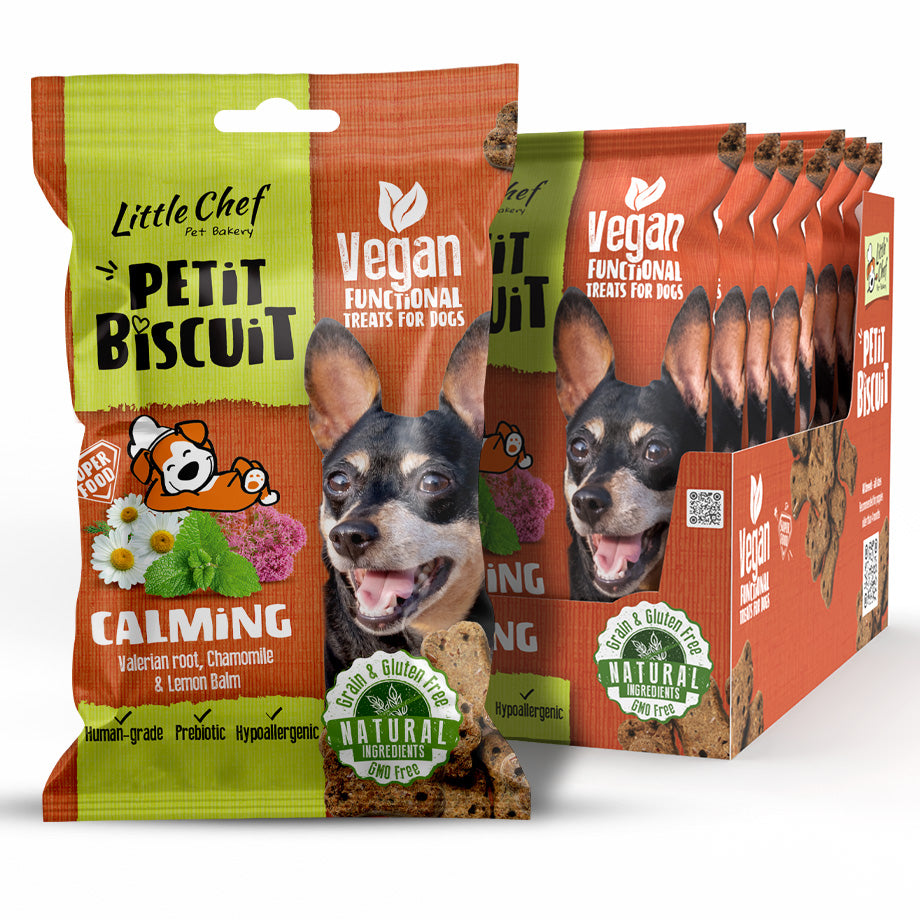 Vegan Natural Functional treat for dogs – Grain Free CALMING