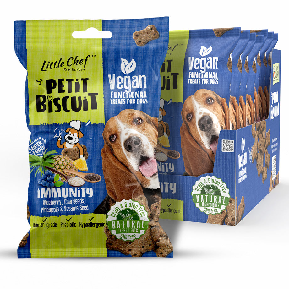 Vegan Natural Functional treat for dogs – Grain Free IMMUNITY