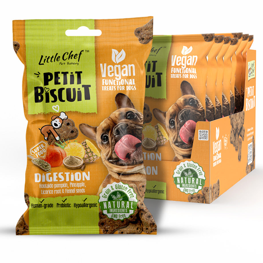 Vegan Natural Functional treat for dogs – Grain Free DIGESTION