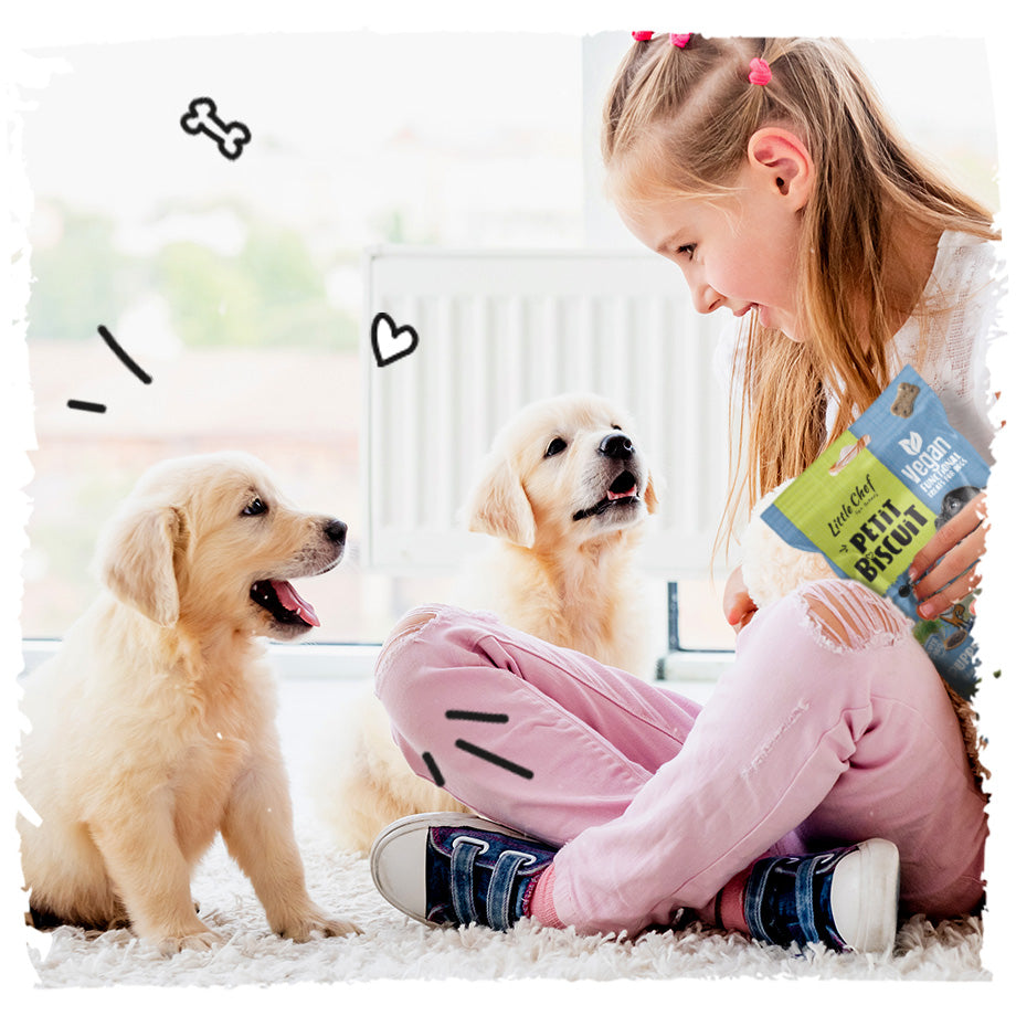 Vegan Natural Functional treat for dogs – Grain Free PUPPY POWER