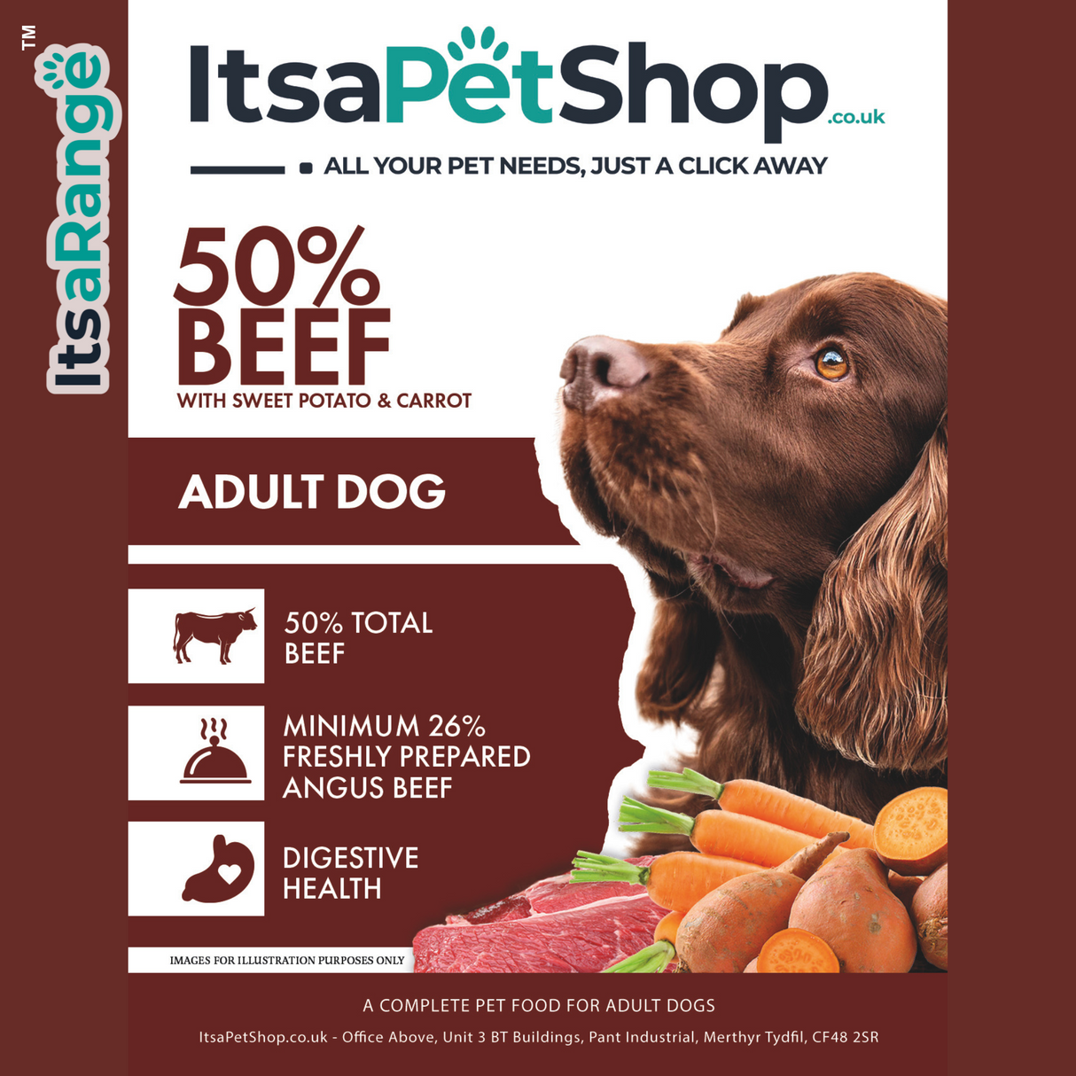 ItsaRange Angus Beef with Sweet Potato & Carrot