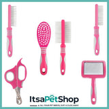 Ancol Ergo Cat Grooming Range - Complete Set of Grooming Tools for Your Feline Friend