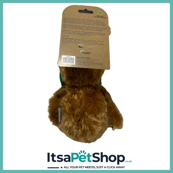 Coolpet Sloth Toy with Spiney Ball, Squeaker and Crinkle - Perfect for Your Pet