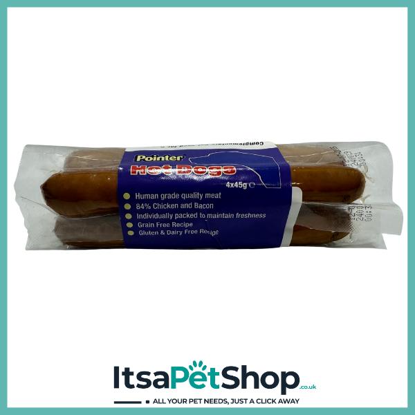 Pointer Hot Dogs For Dogs 4pk