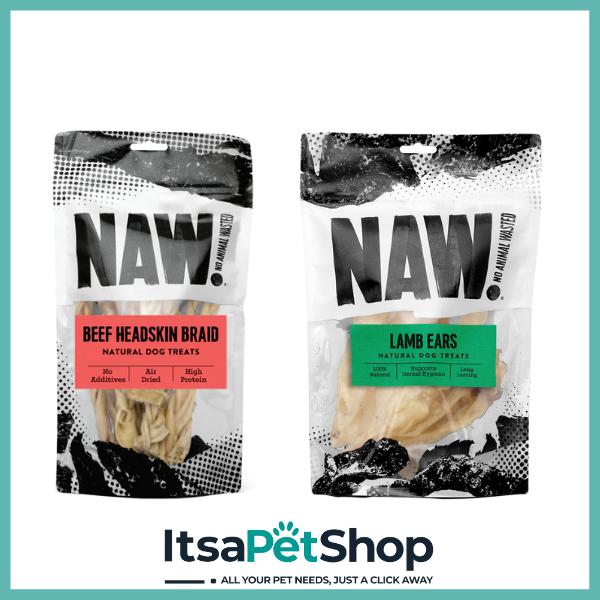 Naw Treats for Dogs - Delicious flavours for Your Canine Companion. They'll be barking for more.