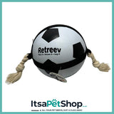 Retreev Kick It, Throw It, Tug It - Dog Toy for Outdoor Play - Large, Small