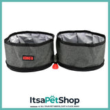 KONG TRAVEL Fold-up Travel Bowl Set