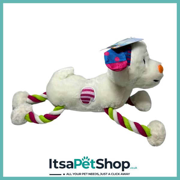 Snowdog Hug Tug Dog Toy - Perfect for Small and Medium-Sized Dogs