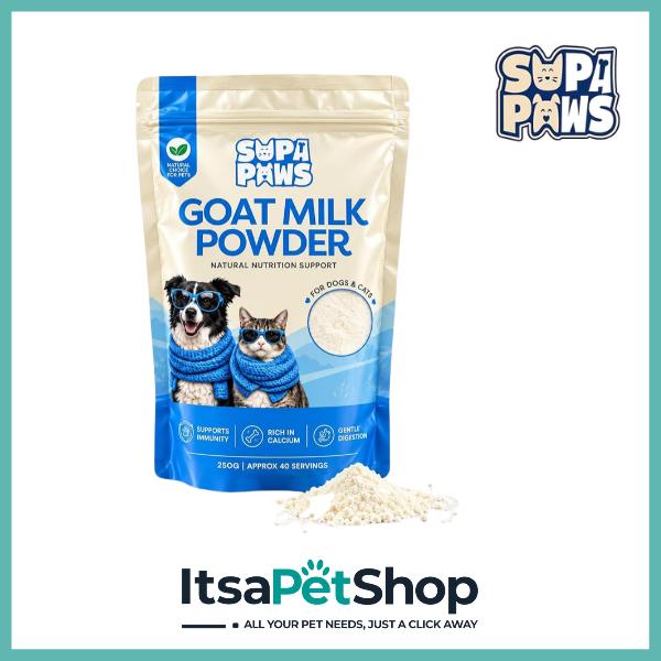 Supa Pets - Goats Milk Powder - 250g