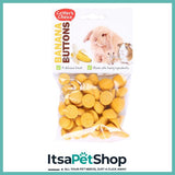 Critters Choice Buttons pet food is specially designed for small animals like hamsters, rabbits, and guinea pigs.