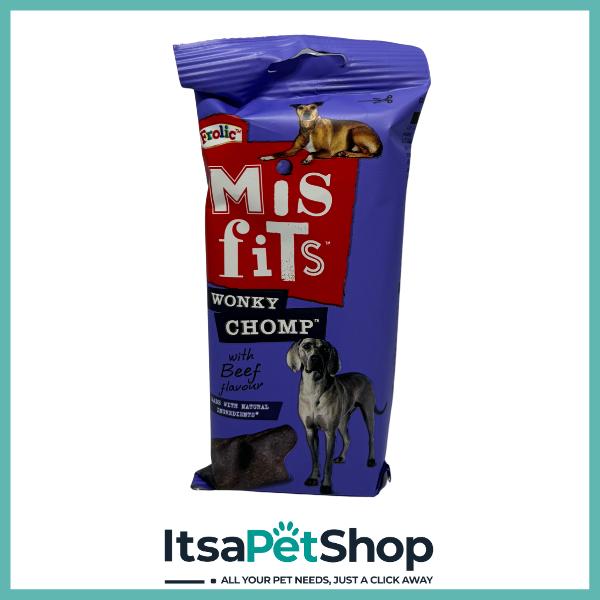 Misfits Wonky Chomp Dog Treat - Natural and Healthy Pet Treat