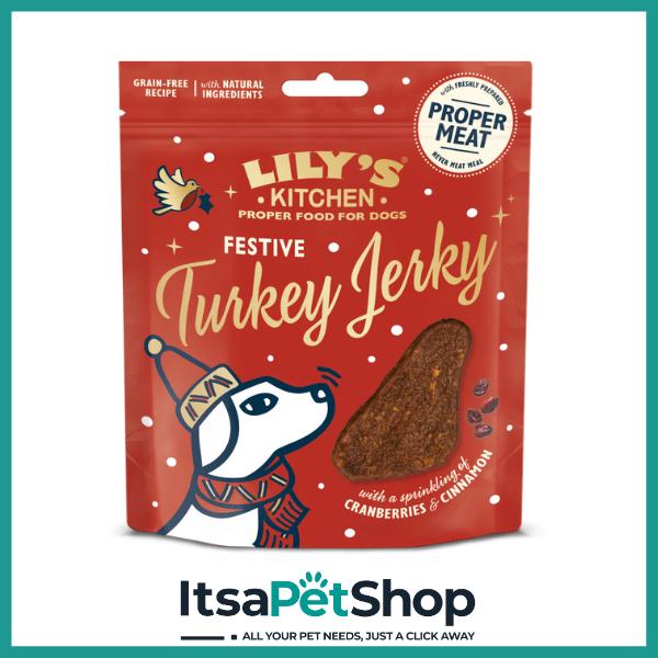 Lilys Kitchen Festive Turkey Jerky - A Delicious Snack
