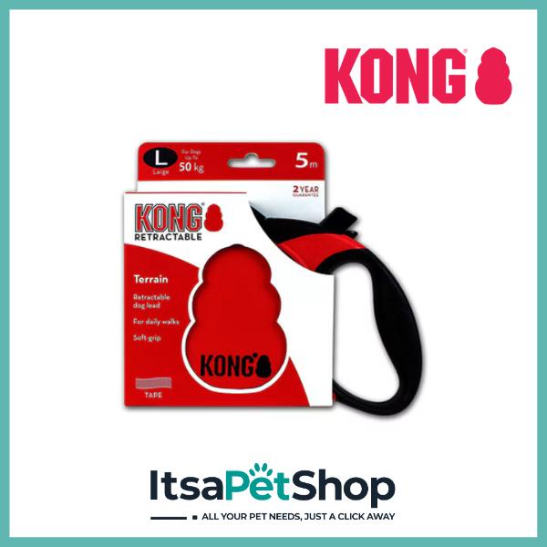 Kong - Retractable Leads - Various Colours & Sizes