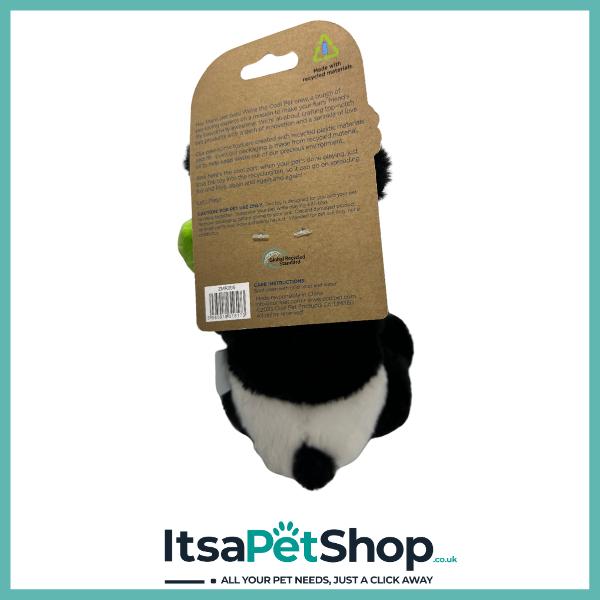 Coolpet Recycled Panda Dog Toy - Interactive Play, Durable Material, Easy to Use