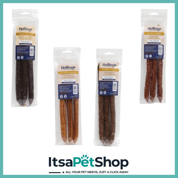 Hollings Dogs Sausage - Delicious Dog Treats for Happy Paws