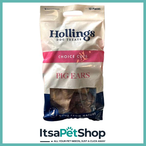 Hollings Choice Cut Pig Ears for Dogs
