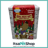 GoodBoy Real Meat Treats Gift Box for Dogs with Tuggy Rope Toy
