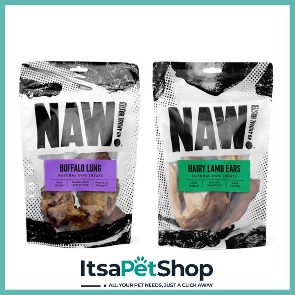 Naw Treats for Dogs - Delicious flavours for Your Canine Companion. They'll be barking for more.
