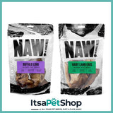 Naw Treats for Dogs - Delicious flavours for Your Canine Companion. They'll be barking for more.