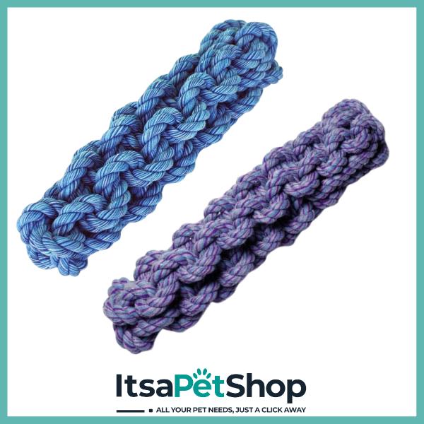 Nuts for Knots Log Rope Toy for Dogs