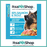 2KG Grain Free Dog Food Salmon with Trout Sweet Potato & Asparagus Recipe