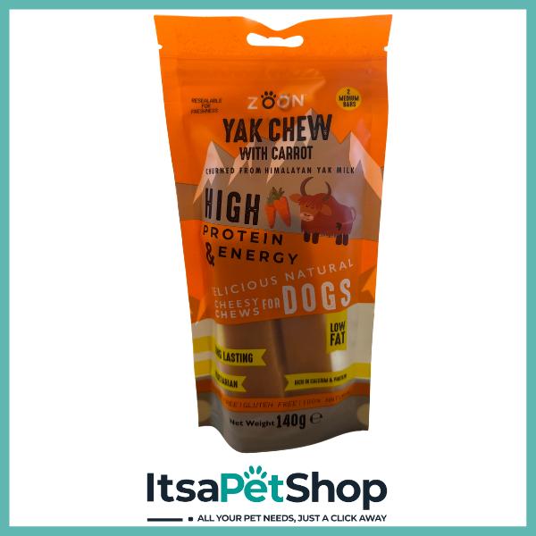 Zoone 2 Medium Yak Chews - Natural Dog Treats