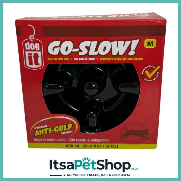 Dog It Go-Slow Bowl - Slow Feeder for Dogs