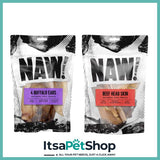 Naw Treats for Dogs - Delicious flavours for Your Canine Companion. They'll be barking for more.