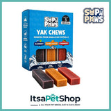 Supa Paws - Yak Chews - Various Flavours- Medium (Pack of 3)