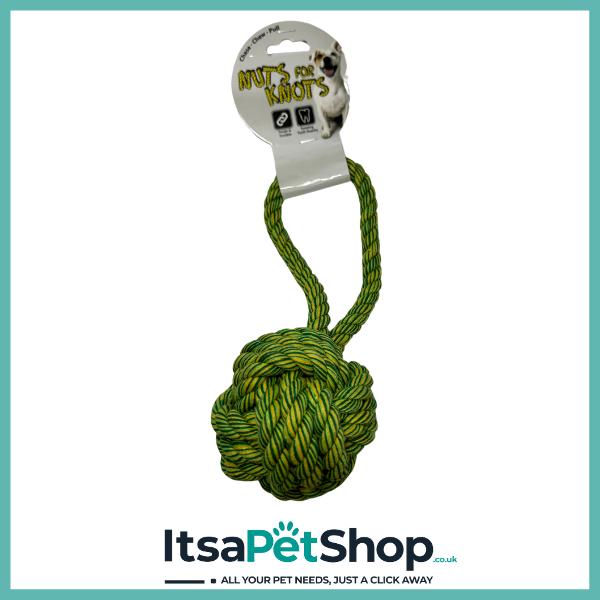 Nuts for Knots Small Tugger for Dogs - Perfect for Playtime
