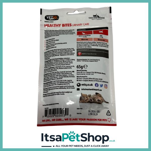 VETIQ Healthy Bites for Cats - Natural and Nutritious Treats