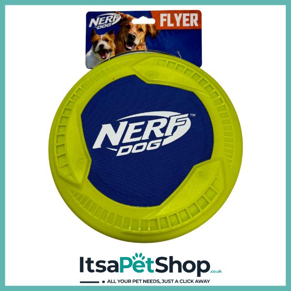 Nerf Dog Flyer for Dogs - Great Outdoor Toy for Dogs