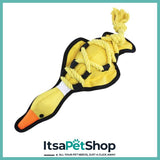 Out & About Cross Ropes Duck Dog Toy for Outdoor Play