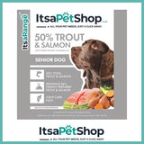 2KG Grain Free Dog Food Salmon with Trout Sweet Potato & Asparagus Recipe