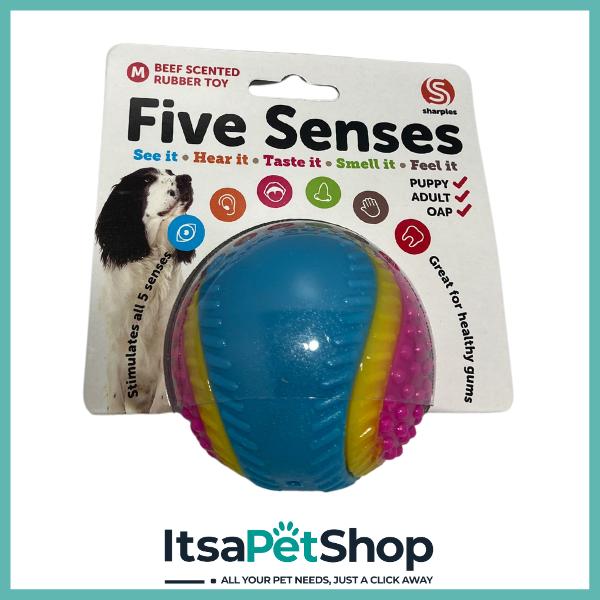 Five Senses Dog Ball - Perfect for Pups' Playtime