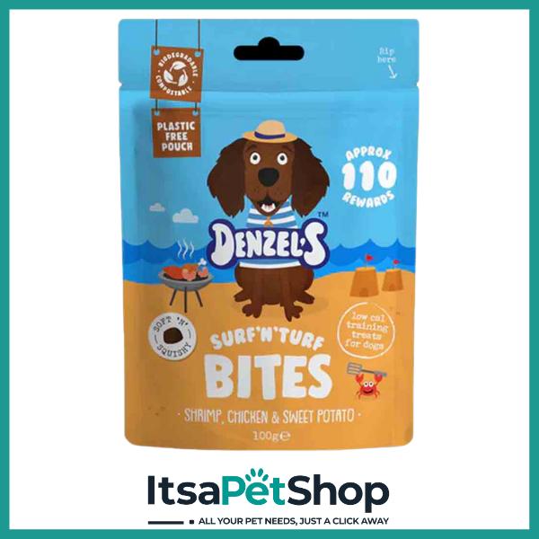 Denzels Surf 'N' Turf Bites for Dogs