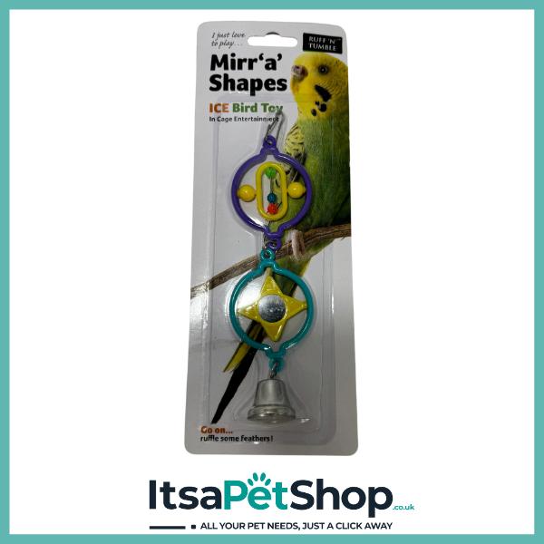 Mirr 'a' Shapes Ice Bird Toy for Pet Lovers