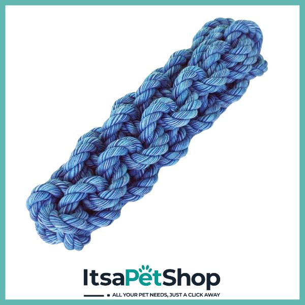 Nuts for Knots Log Rope Toy for Dogs