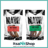 Naw Treats for Dogs - Delicious flavours for Your Canine Companion. They'll be barking for more.