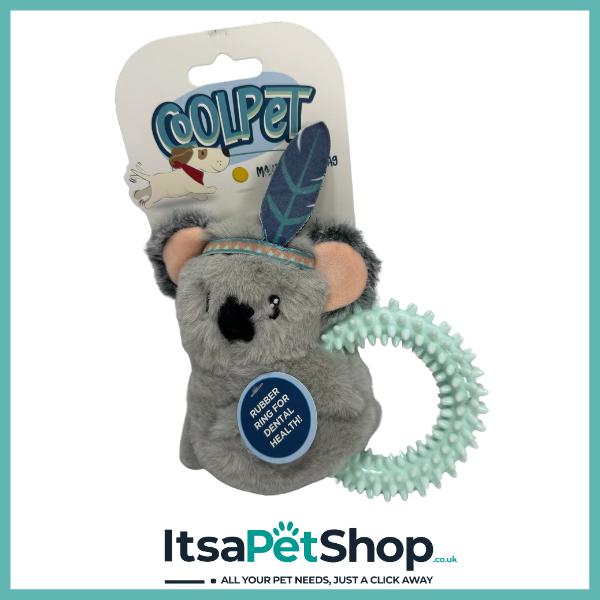 Coolpet Animals with TPR Ring - Perfect for Teething