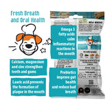 Vegan Natural Functional treat for dogs – Grain Free DENTAL FRESH