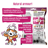 Vegan Natural Functional treat for dogs – Grain Free  ANTIPARASITIC